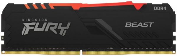  `i DDR4 8GB/3600 Kingston Fury Beast RGB (KF436C17BBA/8) -  1