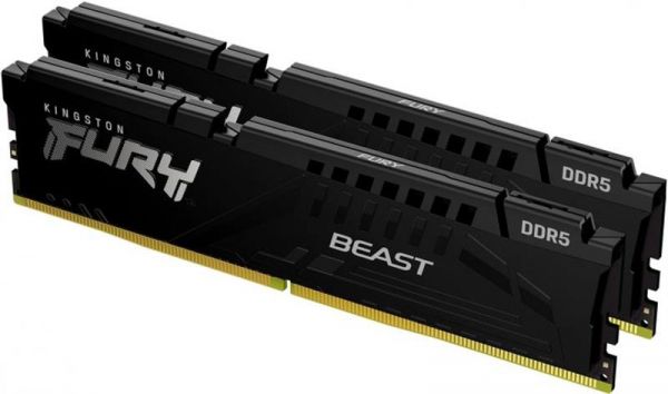  ' DDR5 2x8GB/4800 Kingston Fury Beast Black (KF548C38BBK2-16) -  2