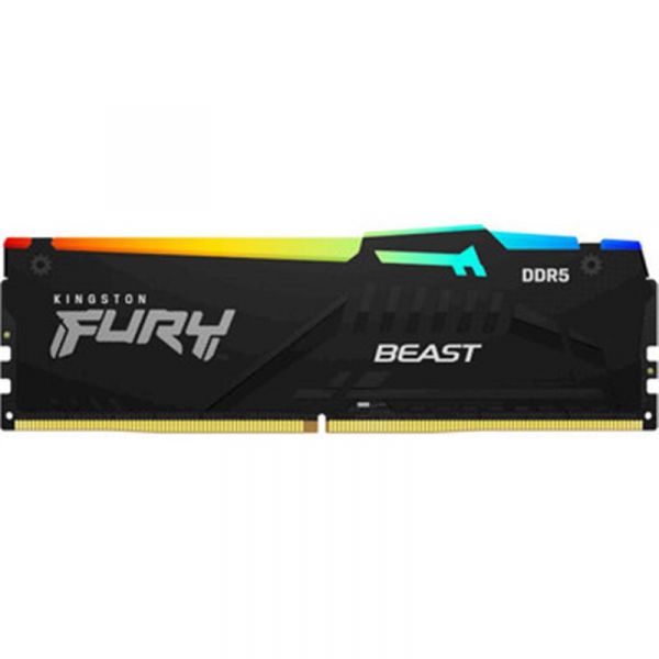   DDR5 16GB/5200 Kingston Fury Beast RGB Black (KF552C36BBEA-16) -  2