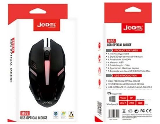  Jedel M66 Black USB -  2