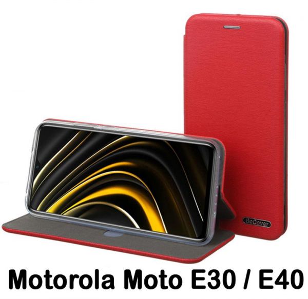 - BeCover Exclusive  Motorola Moto E30/E40 Burgundy Red (707906) -  1