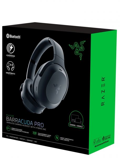 Bluetooth- Razer Barracuda Pro Black (RZ04-03780100-R3M1) -  7