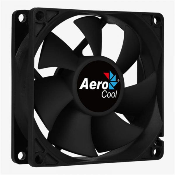  AeroCool Force 8 Black (ACF1-FC00110.11), 808025 , 3-pin, Molex -  1