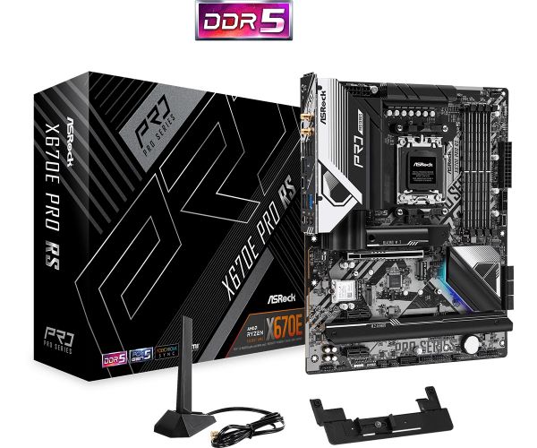   ASRock X670E Pro RS Socket AM5 -  1