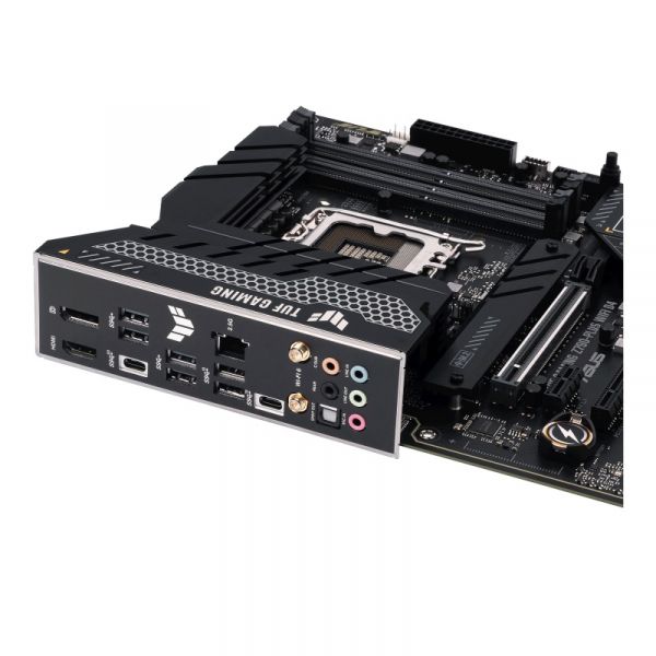   LGA1700, Asus TUF GAMING Z790-PLUS WIFI D4, Z790, 4xDDR4, Int.Video(CPU), 4xSATA3, 4xM.2, 1xPCI-E 16x 5.0, 1xPCI-E 16x 4.0, 1xPCI-E 4x 4.0, 2xPCI-E 1x 3.0, S1220A, Intel 2.5Gb, WiFi 6, Bluetooth 5.2, 10xUSB3.2/2xUSB2.0, HDMI/DP, ATX -  5