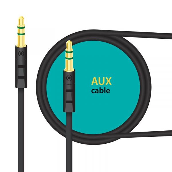   AUX 1.0m CB-AB11 black Piko (1283126489150) -  1