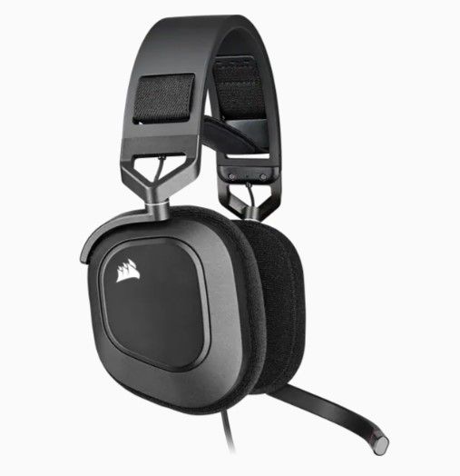  Corsair HS80 RGB USB Headset Carbon (CA-9011237-EU) -  2