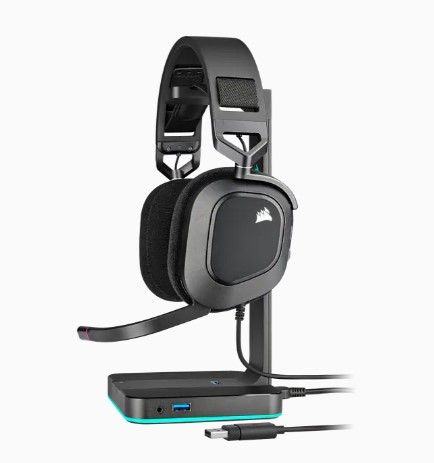  Corsair HS80 RGB USB Headset Carbon (CA-9011237-EU) -  5