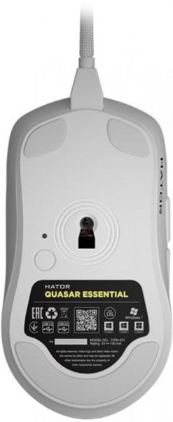  Hator Quasar Essential White (HTM-401) USB -  6