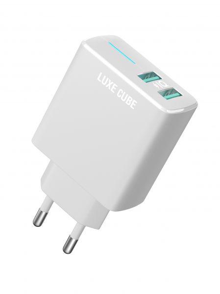   Luxe Cube 2USB 12W Smart White (4826986900792) -  1