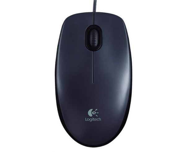  Logitech M90 Optical Mouse Dark USB (910-001793) -  1