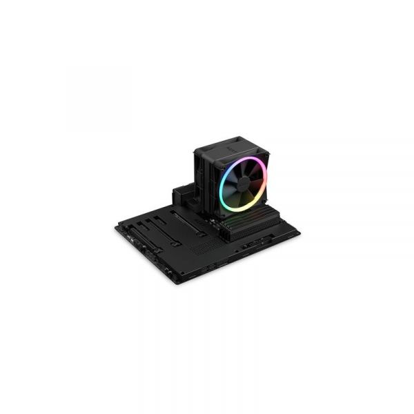   NZXT T120 RGB Black (RC-TR120-B1), Intel: 1700/1200/1150/1151/1155/1156, AMD: AM5/AM4, 4-pin PWM -  4