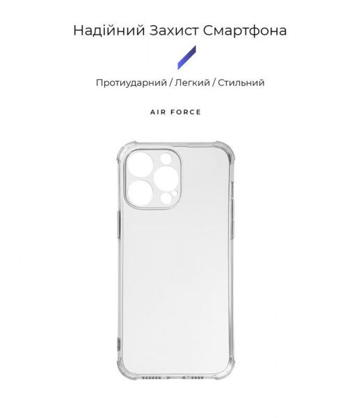  Armorstandart Air Force  Apple iPhone 14 Pro Max Camera cover Transparent (ARM65249) -  2