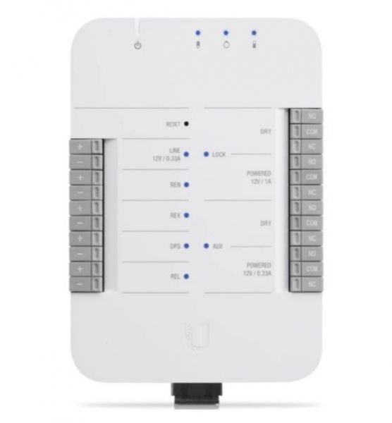   Ubiquiti UniFi Access UA-Hub (4xGE PoE, PoE++, DIN Rail) -  2