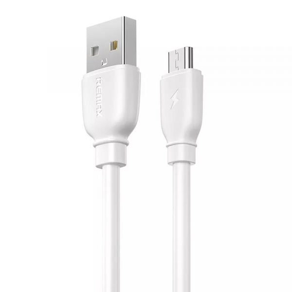  Remax Suji USB-microUSB, 1 White (RC-138m W) -  1