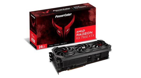  AMD Radeon RX 7900 XTX 24GB GDDR6 Red Devil PowerColor (RX 7900 XTX 24G-E/OC) -  1