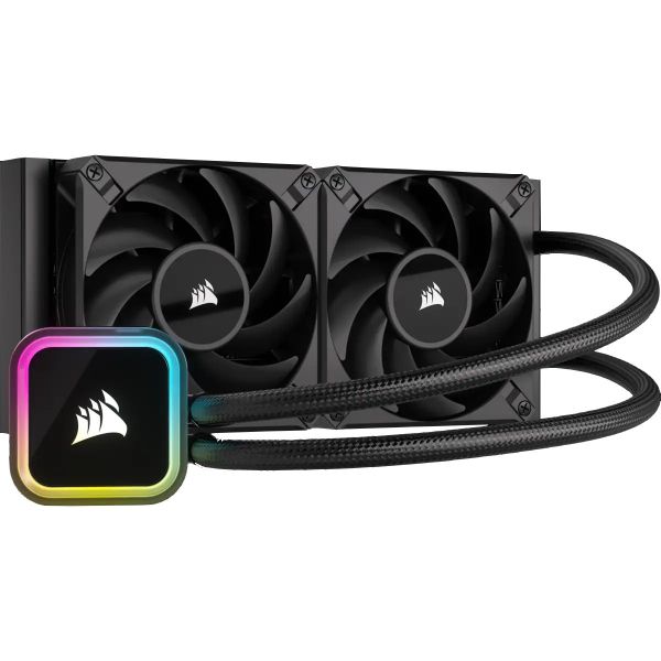    Corsair iCUE H100i Elite RGB Liquid CPU Cooler (CW-9060058-WW), Intel: 2066/2011/1700/1200/1151/1150/1155/1156/1366, AMD: AM5/AM4/TRX4/TR4, 27712027  -  1