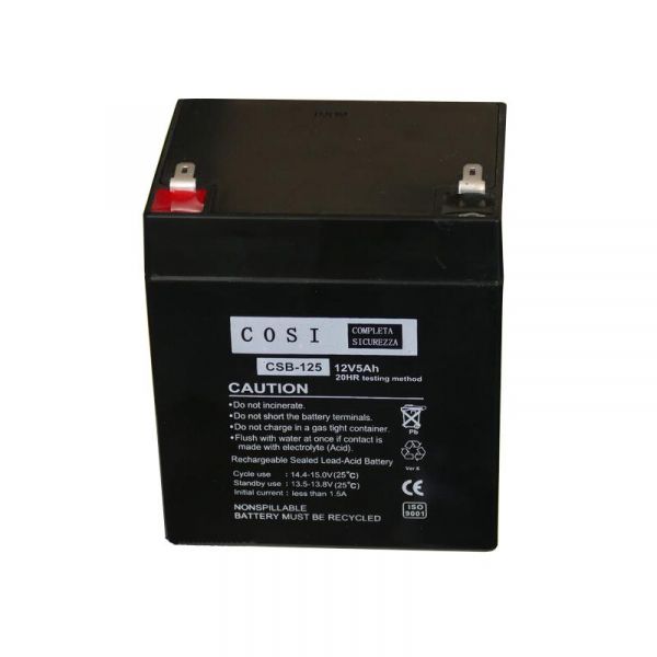      Cosi CSB-125 12V 5Ah (NV820962) AGM -  1