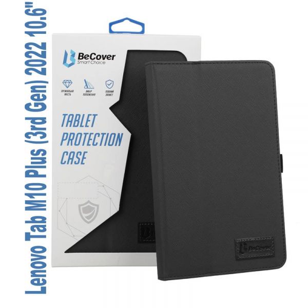    BeCover Slimbook Lenovo Tab M10 Plus (3rd Gen)/K10 Pro TB-226 10.61" Black (707979) -  1
