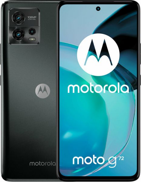  Motorola Moto G72 8/256GB Dual Sim Meteorite Grey (PAVG0016RO) -  1