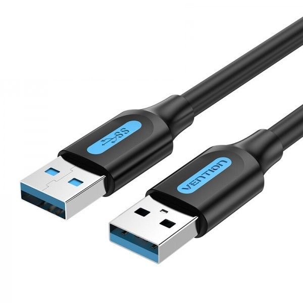  Vention USB-USB 1.5m, Black (CONBG) -  1