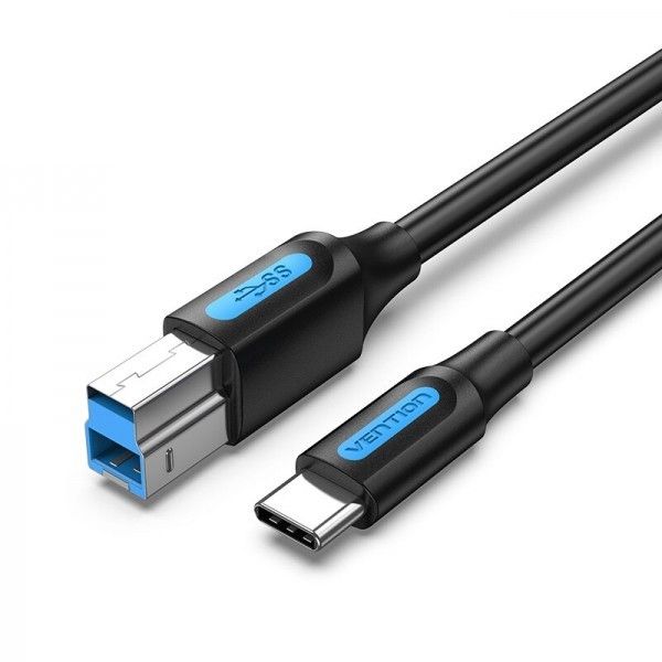    Vention USB C Male - B Male Print 0.5  (CQVBD) -  1