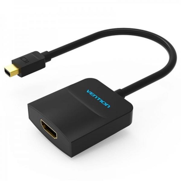  Vention mini DisplayPort - HDMI (M/F), 0.15 , Black (HBCBB) -  1