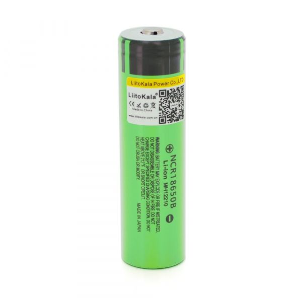  LiitoKala 18650 Li-Ion 3400 mAh Green -  1