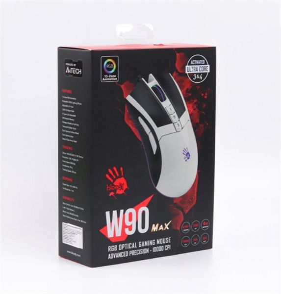  A4Tech Bloody W90 Max Panda White -  7