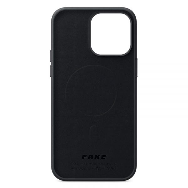 - Armorstandart Fake Leather  Apple iPhone 14 Pro Max Black (ARM64400) -  2