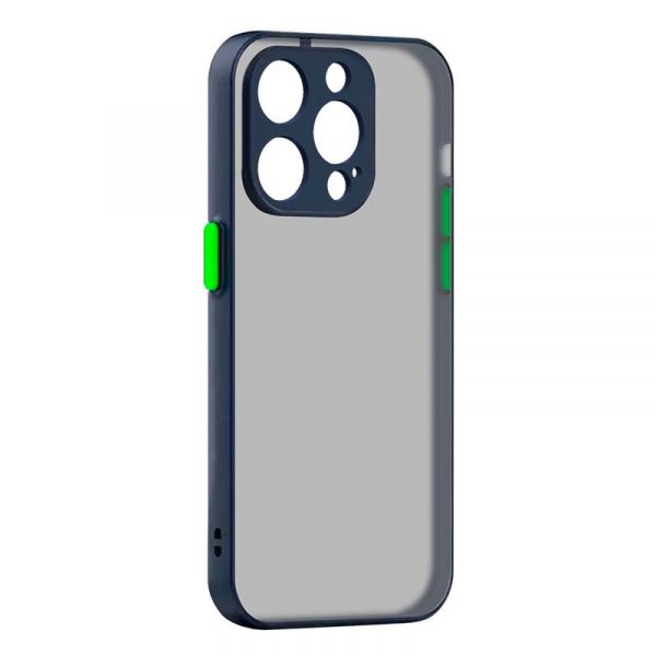 - Armorstandart Frosted Matte  Apple iPhone 14 Pro Navy Blue (ARM64483) -  1