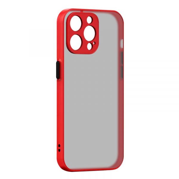 - Armorstandart Frosted Matte  Apple iPhone 14 Pro Max Red (ARM64480) -  1