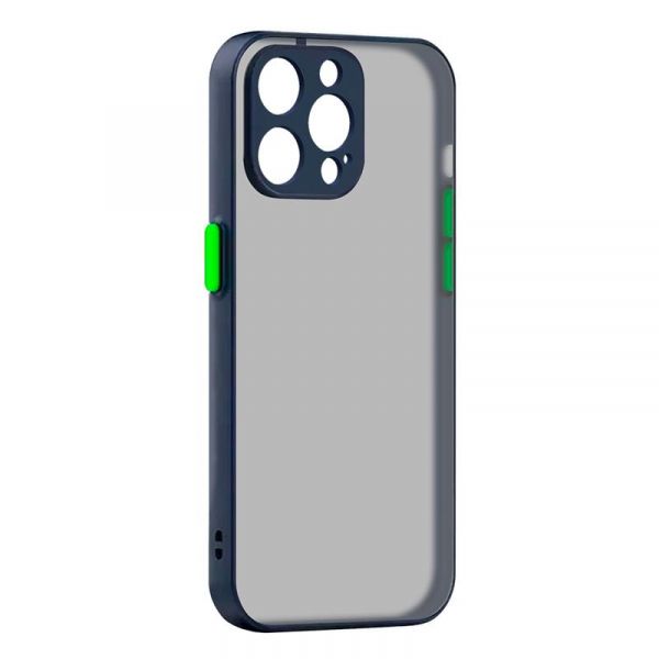 - Armorstandart Frosted Matte  Apple iPhone 14 Pro Max Navy Blue (ARM64484) -  1