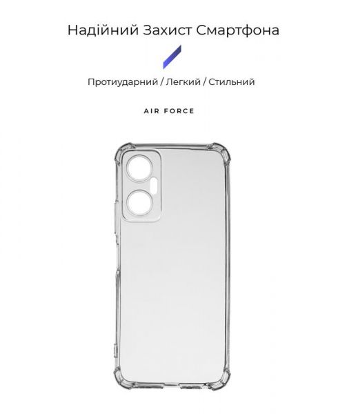 - Armorstandart Air Force  Infinix Hot 20 5G (X666B) Camera cover Transparent (ARM66428) -  2