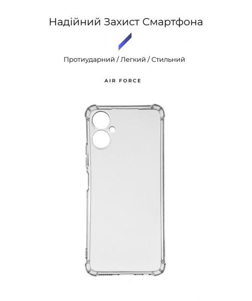 - Armorstandart Air Force  Tecno Camon 19 Neo Camera cover Transparent (ARM66431) -  2