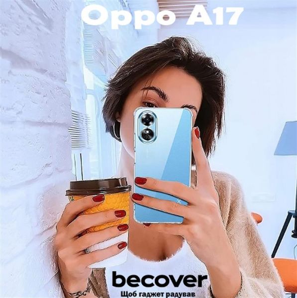     BeCover Anti-Shock Oppo A17 Clear (708894) -  4