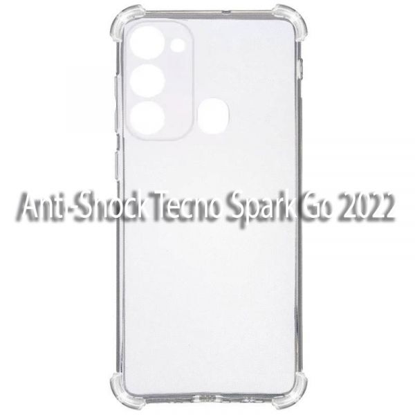 - BeCover Anti-Shock  Tecno Spark Go 2022 (KG5m) Clear (708909) -  2