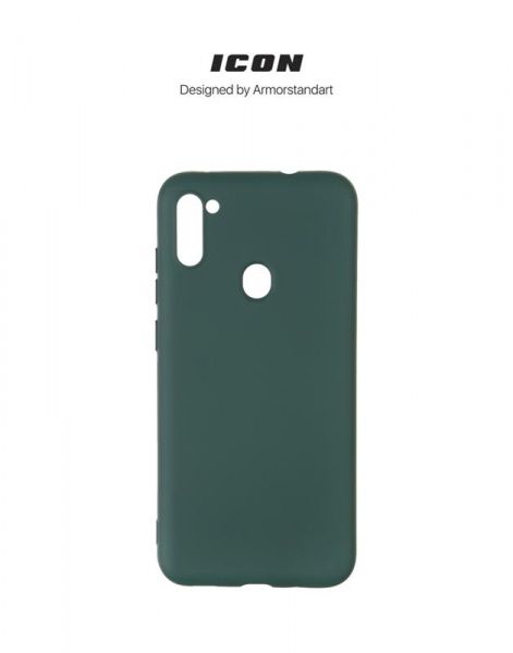 - Armorstandart Icon  Samsung Galaxy A11 SM-A115/M11 SM-M115 Camera cover Pine Green (ARM67491) -  3