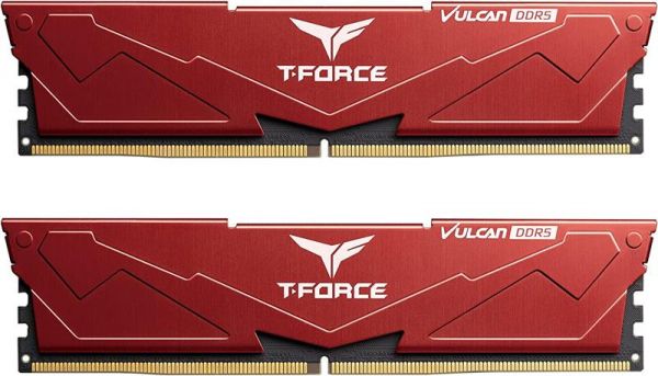   DDR5 2x16GB/6000 Team T-Force Vulcan Red (FLRD532G6000HC38GDC01) -  1