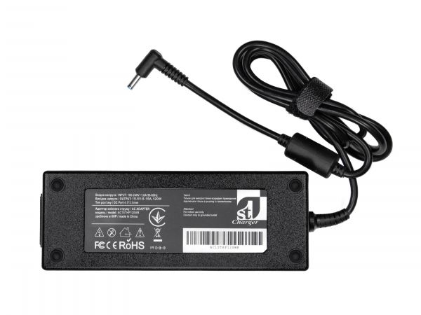   1StCharger   HP 19.5V 120W 6.15A 4.53.0 (AC1STHP120WB) -  1