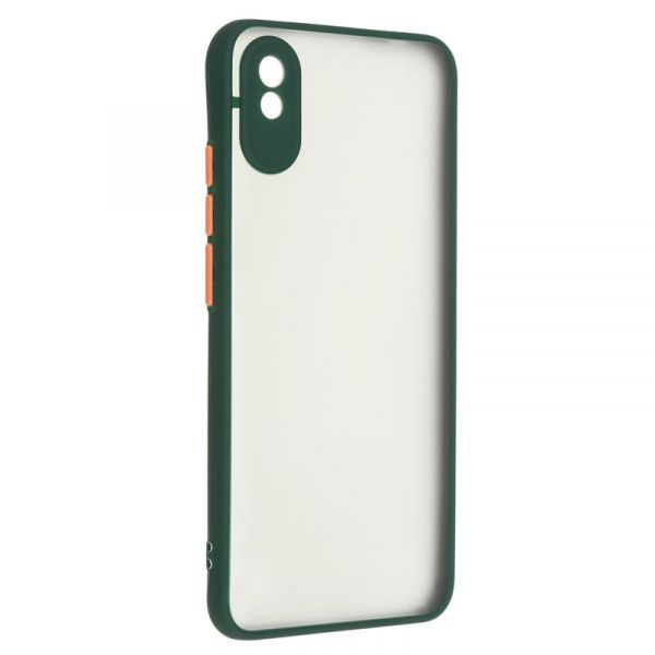 - Armorstandart Frosted Matte  Xiaomi Redmi 9A Dark Green (ARM66730) -  1