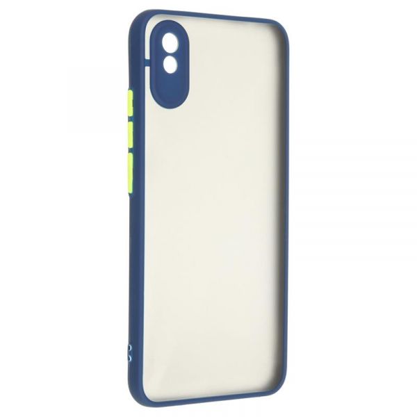 - Armorstandart Frosted Matte  Xiaomi Redmi 9A Navy Blue (ARM66731) -  1