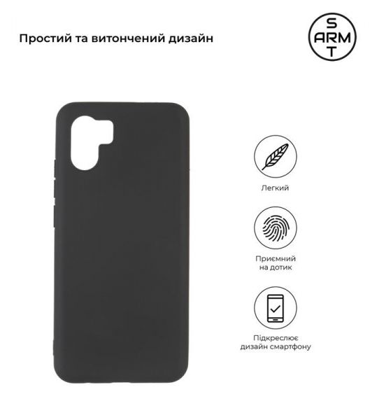 - Armorstandart Matte Slim Fit  Xiaomi Redmi A2 Black (ARM66527) -  2