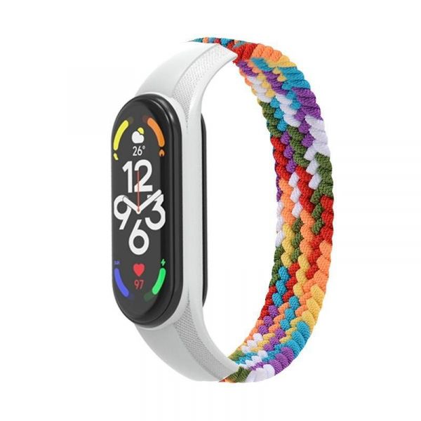  Armorstandart Braided Solo Loop  Xiaomi Mi Band 7/6/5/4 Pride Edition size M (ARM64940) -  1