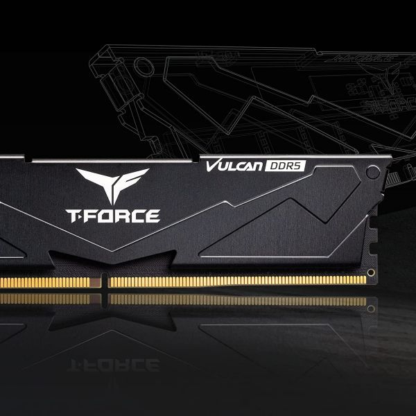   DDR5 2x16GB/6000 Team T-Force Vulcan Black (FLBD532G6000HC38GDC01) -  5