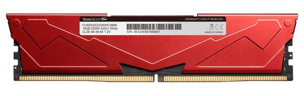   DDR5 2x16GB/6000 Team T-Force Vulcan Red (FLRD532G6000HC38GDC01) -  4