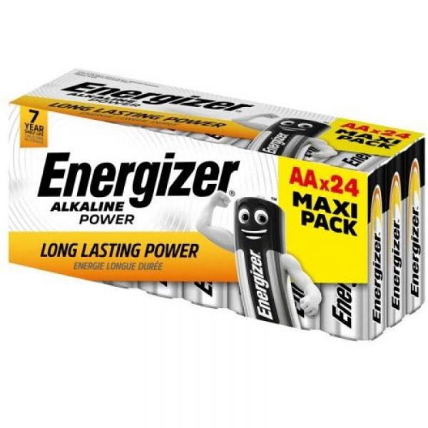  Energizer Alkaline Power AA 24  -  1