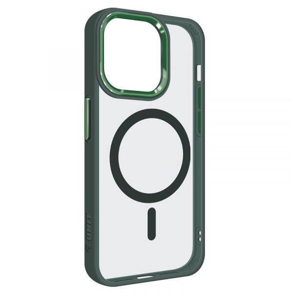 - Armorstandart Unit MagSafe  Apple iPhone 13 Pro Dark Green (ARM66941) -  1