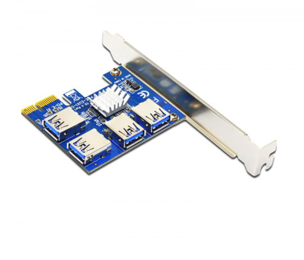  Voltronic (YT=C-PCI-=>4*USB3.0/23148) PCI- - USB 3.0, 4 , 5Gbps, OEM -  1