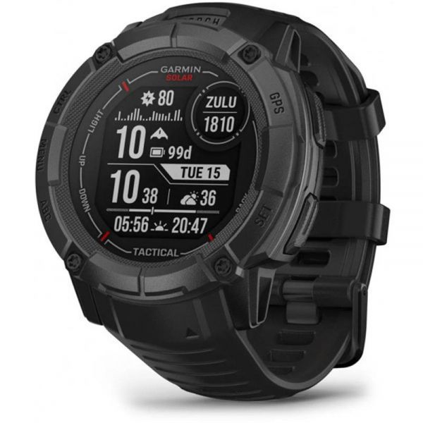 - Garmin Instinct 2X Solar Tactical Black (010-02805-74) -  1